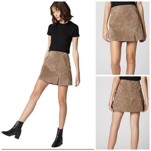 BLANK NYC Suede Mini Skirt Size 28